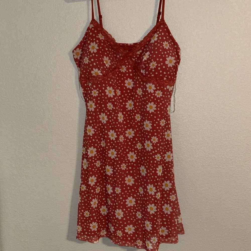 Flower short sundress
